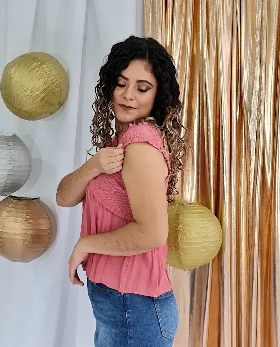 Blusa Built by Dreamers para dama color palo rosa