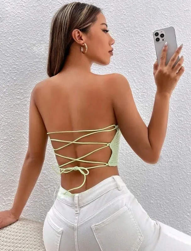 Blusa para dama color verde lima