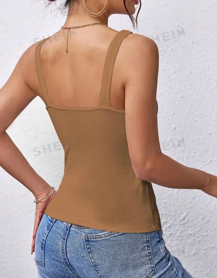 Blusa para dama color café