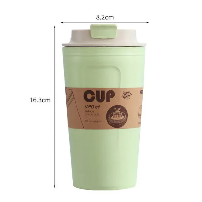 Botella de fibra de Bambu de Plastico