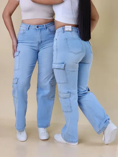 Jeans Cambridge Polo Club para dama CP-7-165348 COLOR AZUL