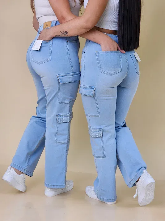 Jeans Cambridge Polo Club para dama CP-7-165348 COLOR AZUL