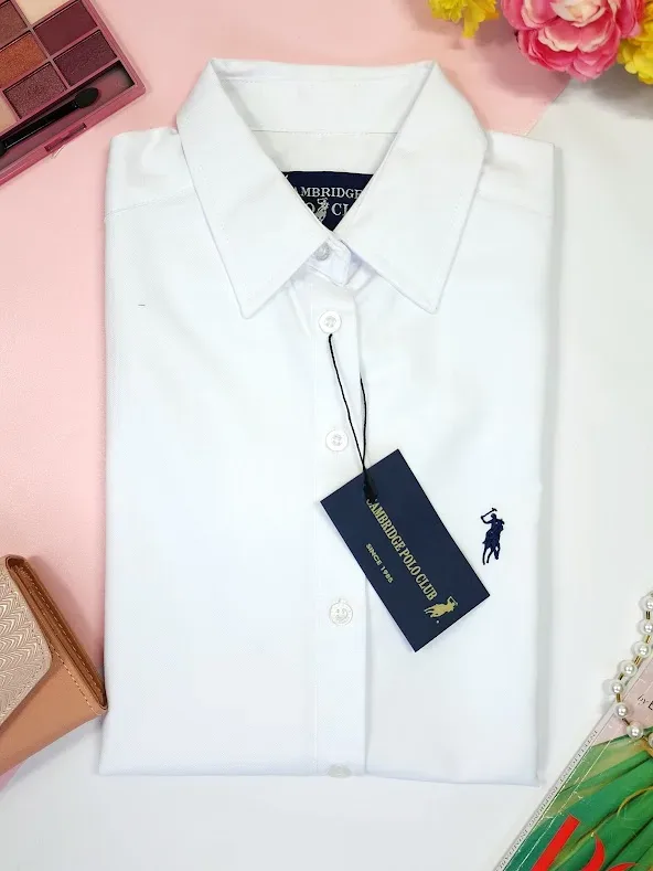 Camisa Cambrige Polo para dama