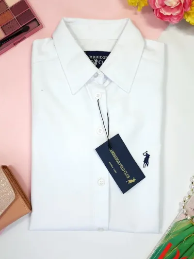 Camisa Cambrige Polo para dama