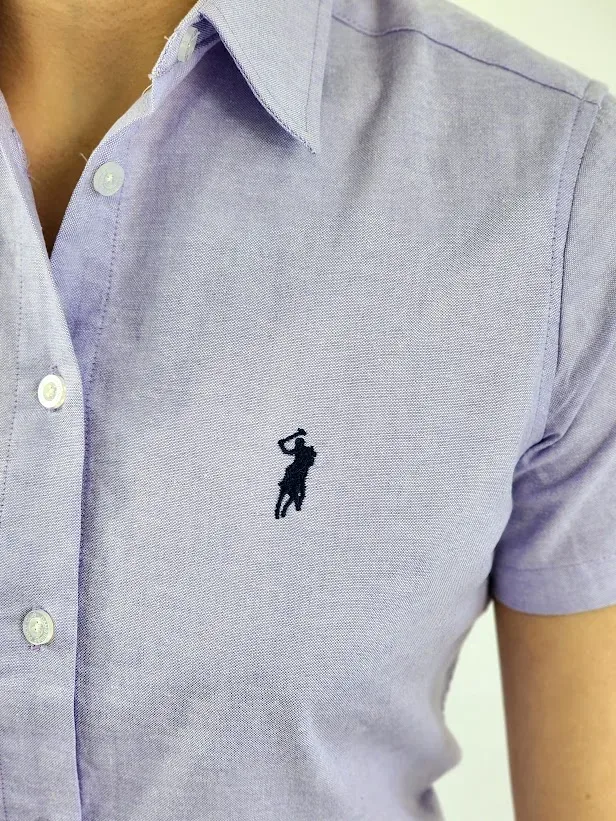 Camisa Cambrige Polo para dama