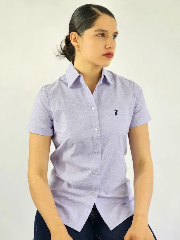 Camisa Cambrige Polo para dama