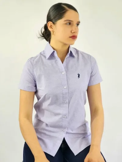 Camisa Cambrige Polo para dama