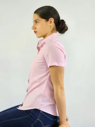 Camisa Cambrige Polo para dama