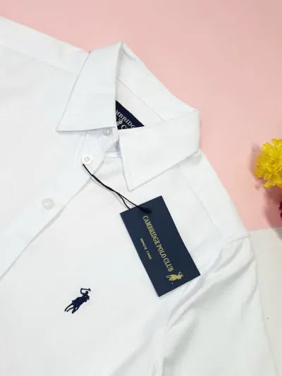 Camisa Cambrige Polo para dama