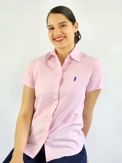 Camisa Cambrige Polo para dama