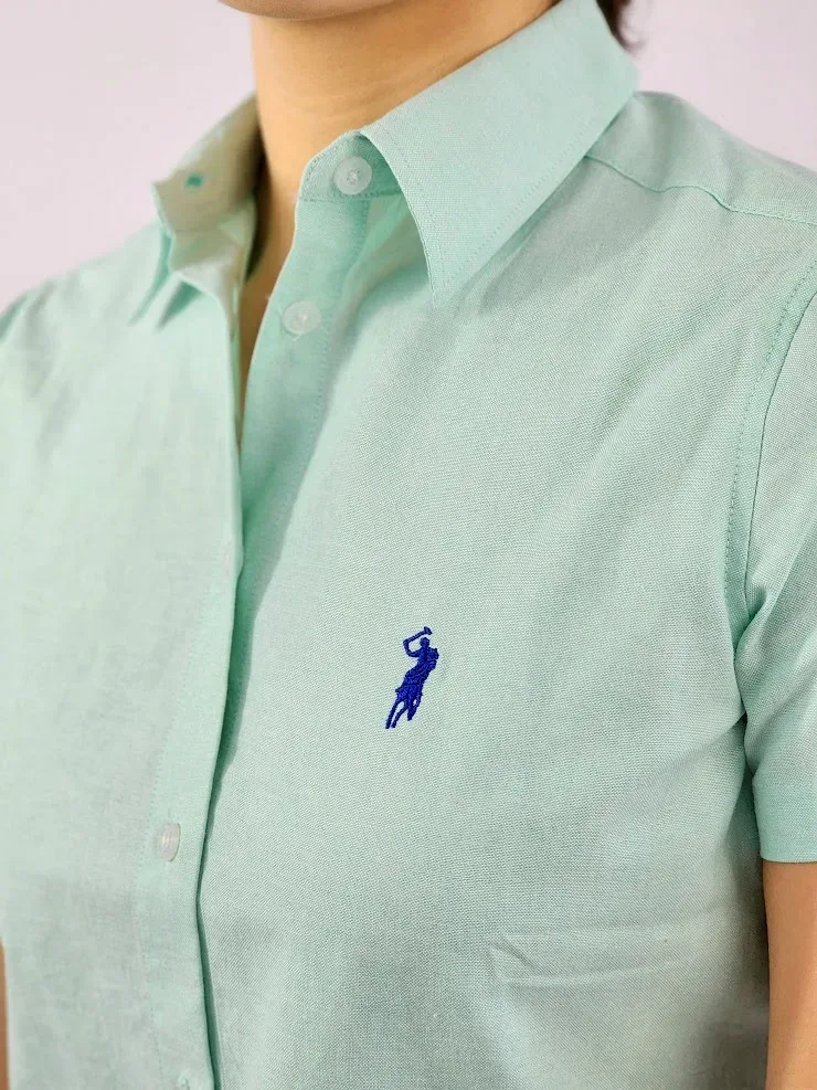 Camisa Cambrige Polo para dama