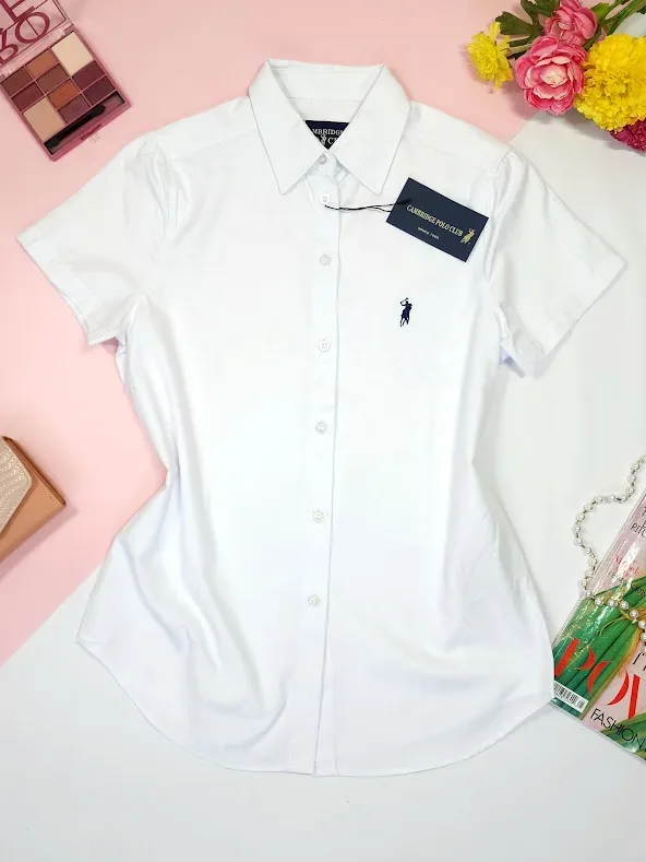 Camisa Cambrige Polo para dama