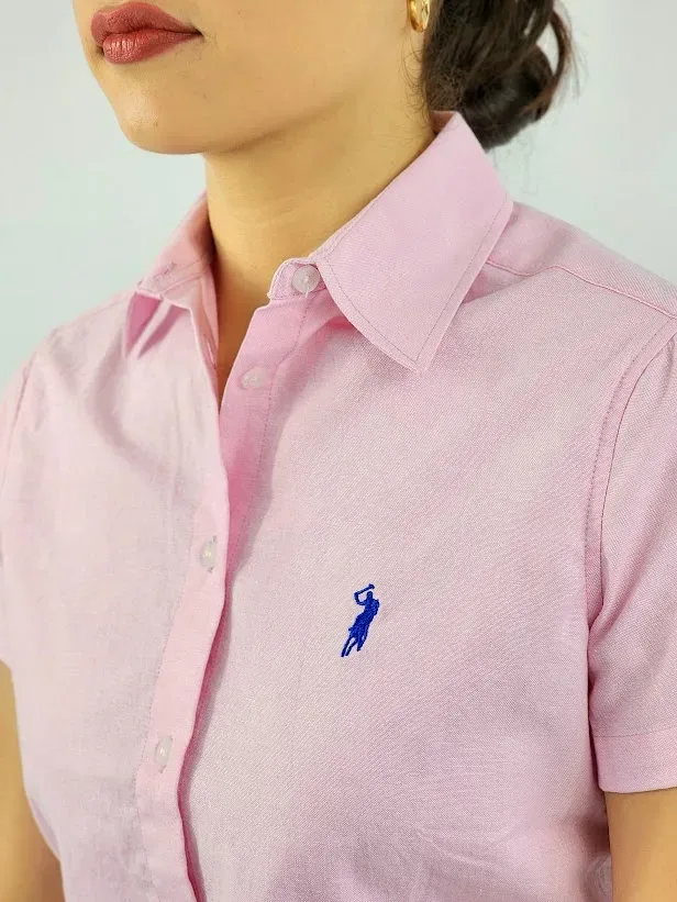 Camisa Cambrige Polo para dama
