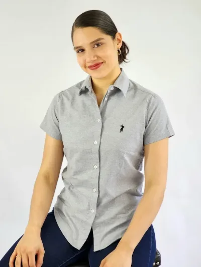 Camisa Cambrige Polo para dama