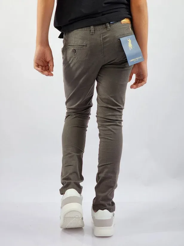 Pantalón Cambridge Polo Club color verde musgo oscuro