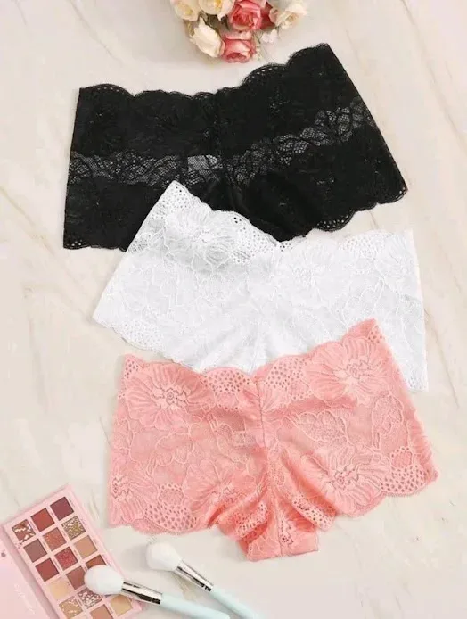Set de bragas para dama multicolor