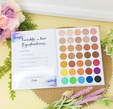 Paleta de sombras para ojos