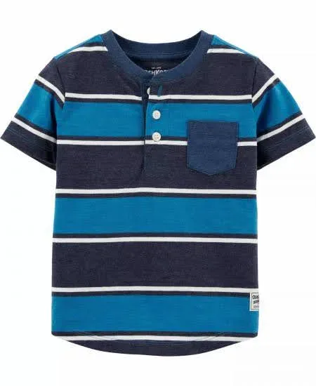 Camiseta Oshkosh para niño a rayas