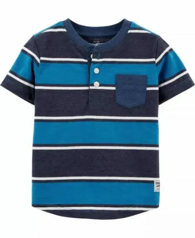 Camiseta Oshkosh para niño a rayas