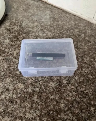 1 pieza de almacenamiento portátil para maquinilla de afeitar