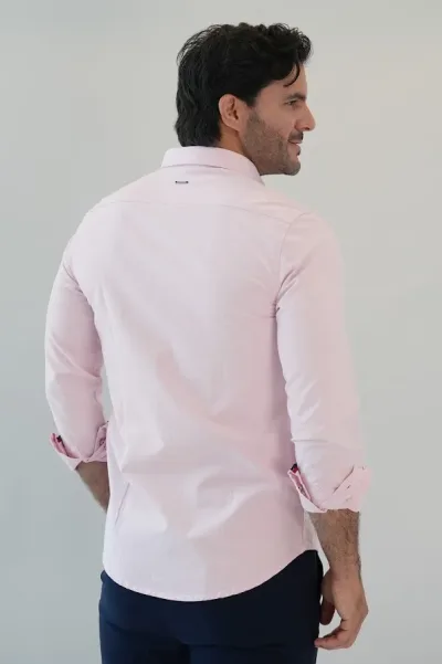 Camisa Hummer para caballero rosa