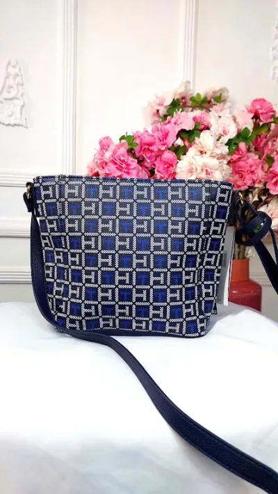 Bolso de hombro Tommy Hilfiger para dama color azul