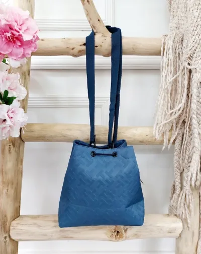 Mochila Tommy Hilfiger para dama colo azul