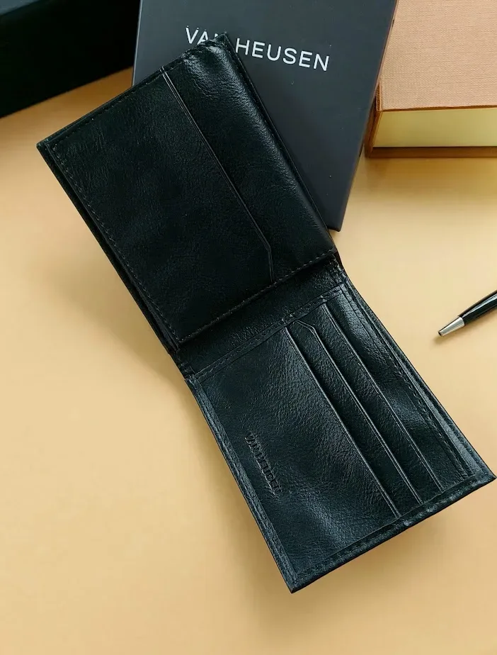 Billetera Van Heusen para caballero color negro