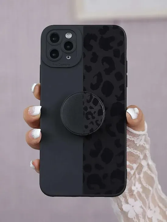 Funda para movil con diseño de leopardo