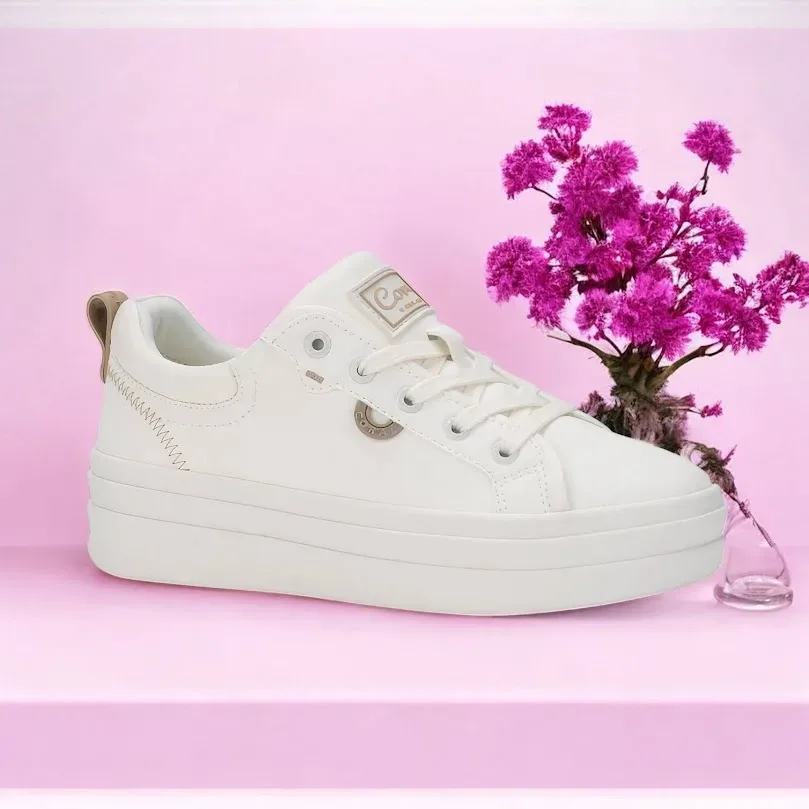 Tenis Coral Domma White off para dama