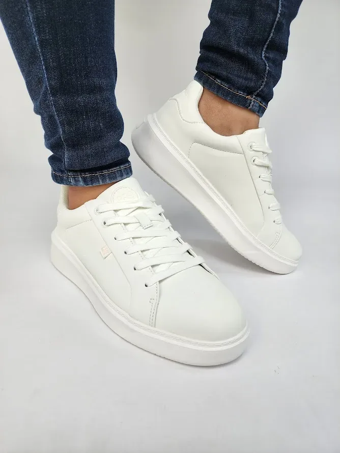Tenis Promise Pretzel All White para Dama