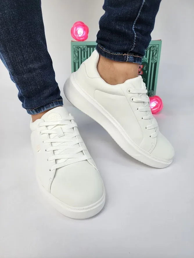 Tenis Promise Pretzel All White para Dama