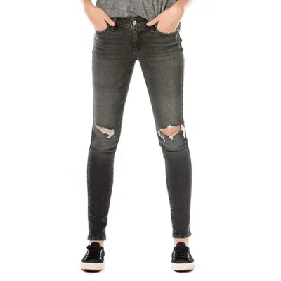 Jeans para dama Levis 711-0218 Skinny color gris