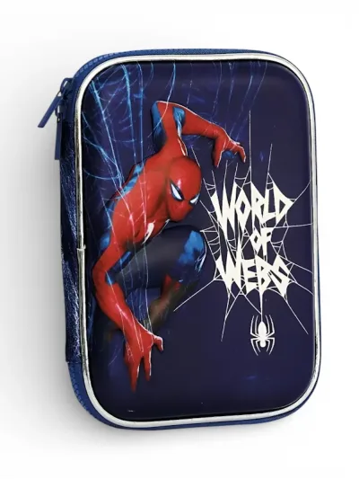 Cartuchera Mooving 1506101 Spiderman #COLOR AZUL