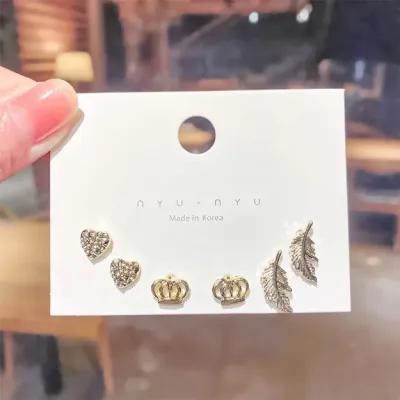 Set de Aretes Plata Esterlina