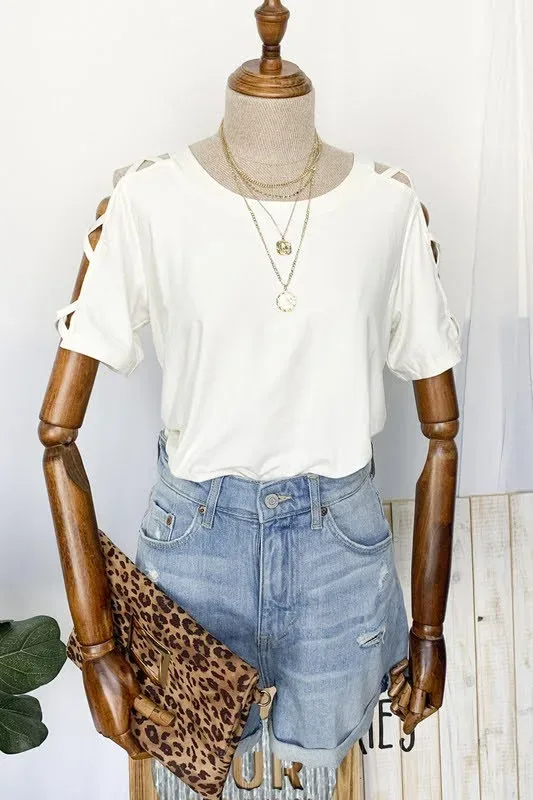 Blusa para dama color blanco