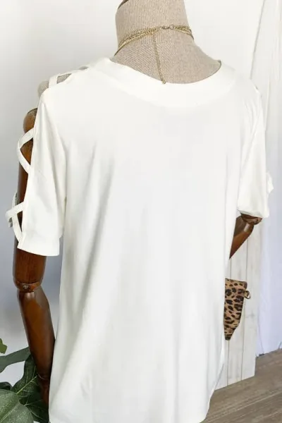 Blusa para dama color blanco