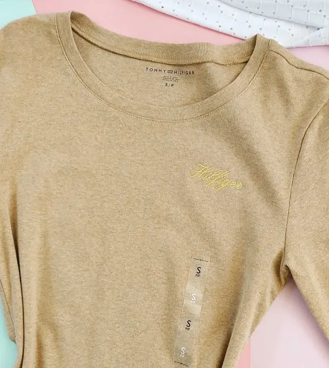 Camiseta manga larga Tommy Hilfiger para dama