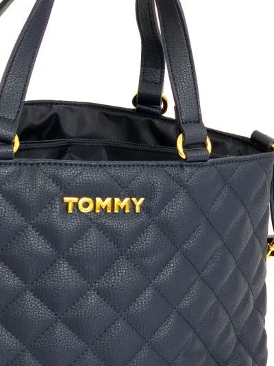 Bolso de hombro Tommy Hilfiger para dama color azul