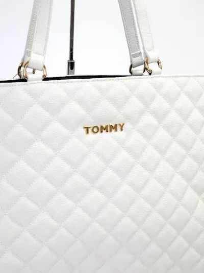 Bolso Tommy Hilfiger para dama color blanco