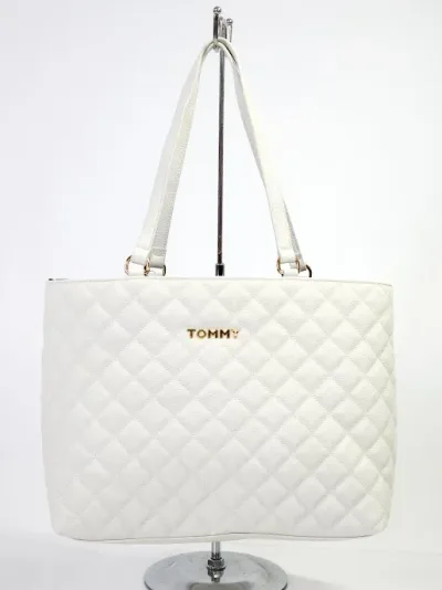 Bolso Tommy Hilfiger para dama color blanco