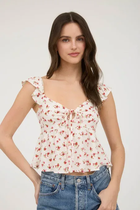 Blusa MINE para dama TB8883 #COLOR BLANCO