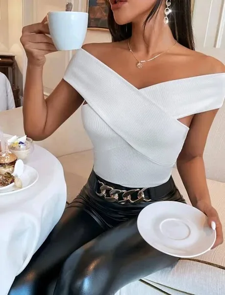 Blusa para dama color blanco