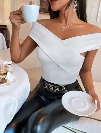 Blusa para dama color blanco