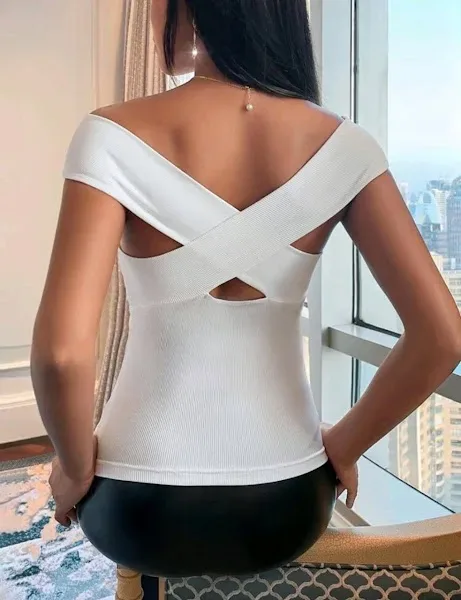 Blusa para dama color blanco