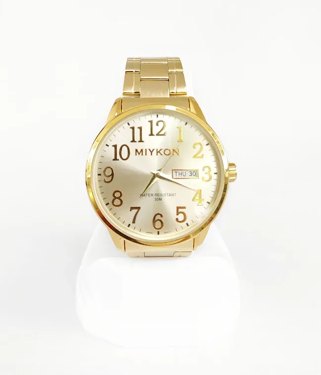 Reloj MIYKON para caballero color dorado