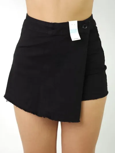 Enagua Short para dama color negro