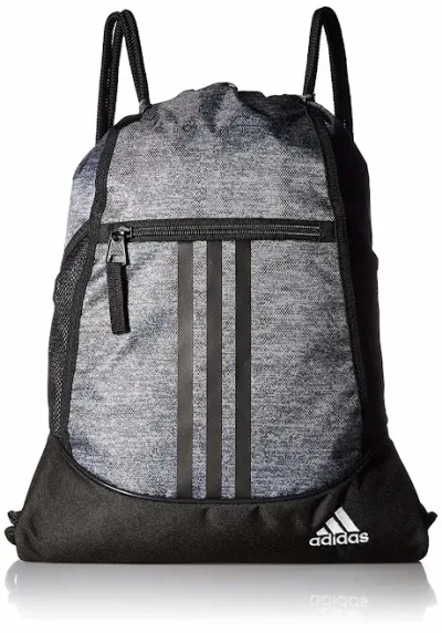 Bolso Adidas para Caballero color gris y negro