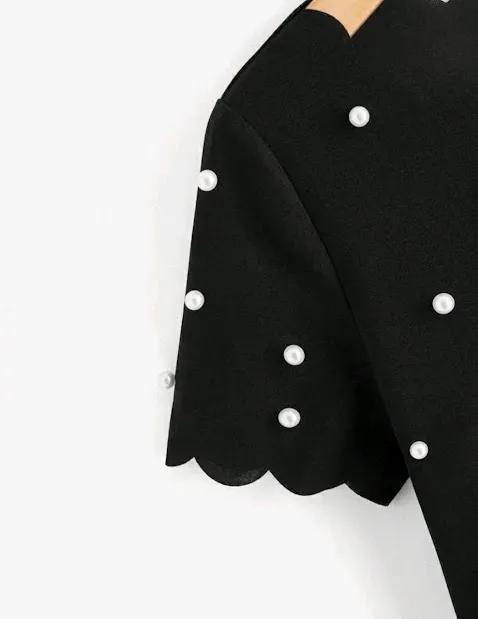 Blusa para dama color negro