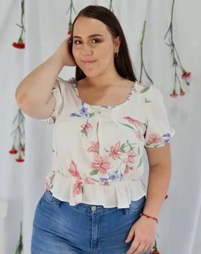 Blusa Route 3 para dama